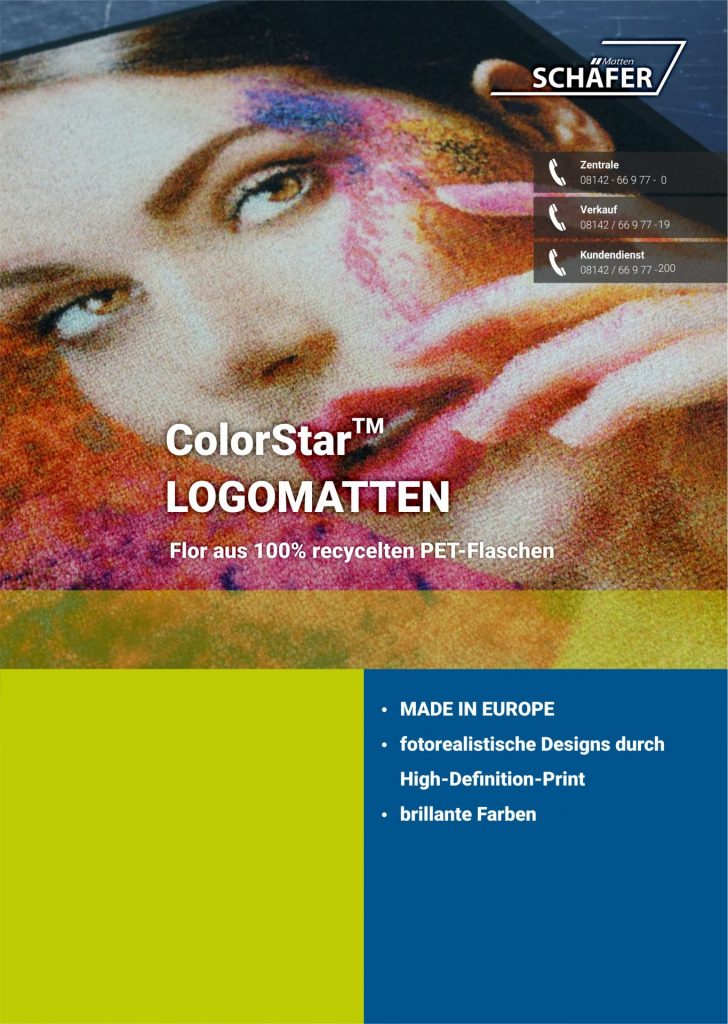 Flyer Logomatte Colorstar 