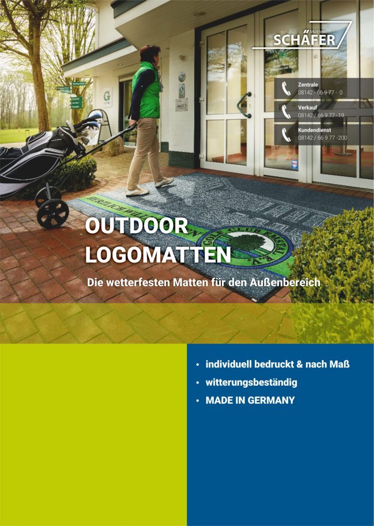 Flyer Logomatte Outdoor