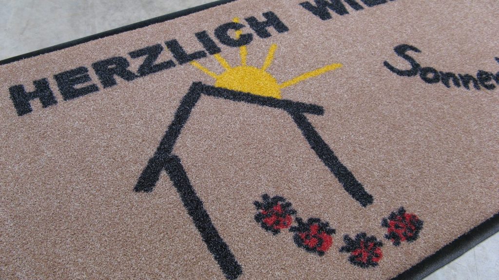 Fußmatte bedruckt Outdoor - für Kindergarten