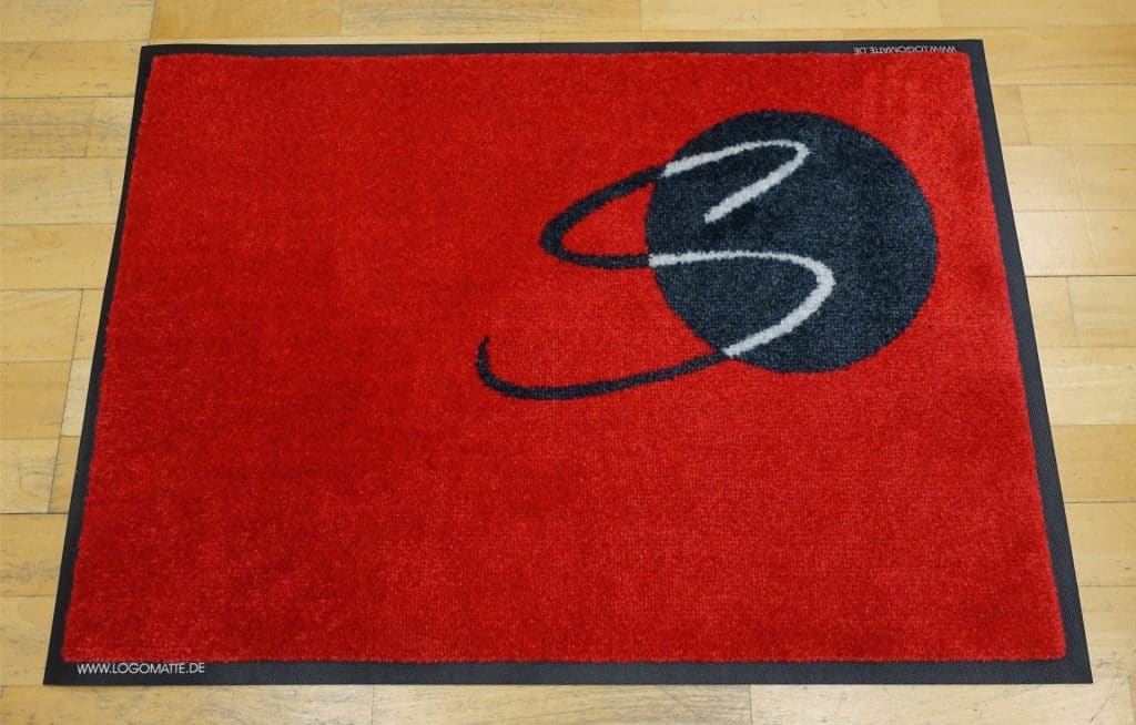 Logomatte für Arztpraxis