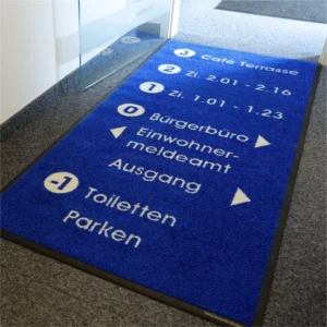 Fussmatte Als Wegweiser - Schäfer Matten