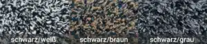 Farbpallete der baumwollmatten