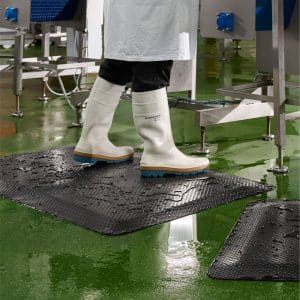 Arbeitsplatzmatte "Happy Feet Gummi"