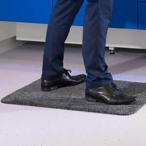 Arbeitsplatzmatte "Happy Feet Textil"