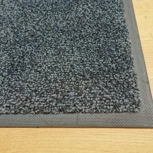 SONDERPOSTEN: Schmutzfangmatte meliert grau/schwarz 85x90 cm