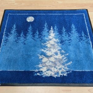 SONDERPOSTEN:  Motivmatte "Winter" 85x75 cm