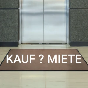 Schmutzfangmatten Kauf vs. Miete