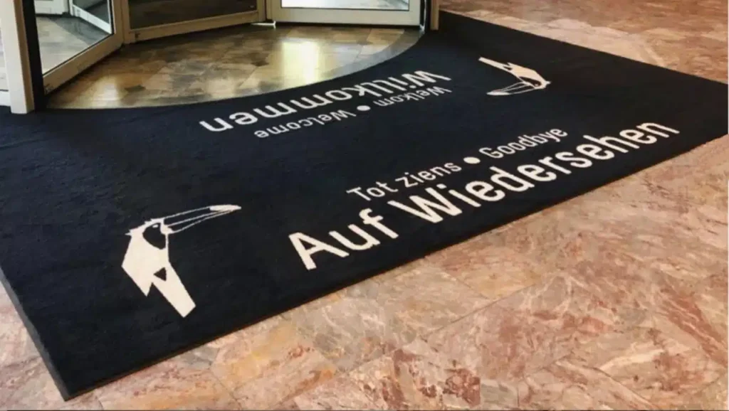 LOGOMATTE ColorStar - Hochwertige Schmutzfangmatte von Schäfer Matten