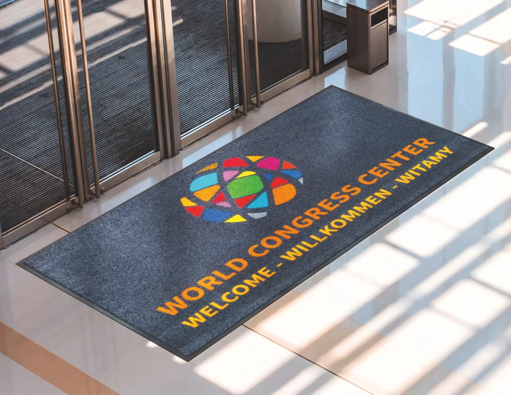 LOGOMATTE Jetprint - Hochwertige Schmutzfangmatte von Schäfer Matten