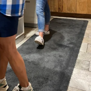 Arbeitsplatzmatte "Happy Feet Textil" - Hochwertige Schmutzfangmatte von Schäfer Matten